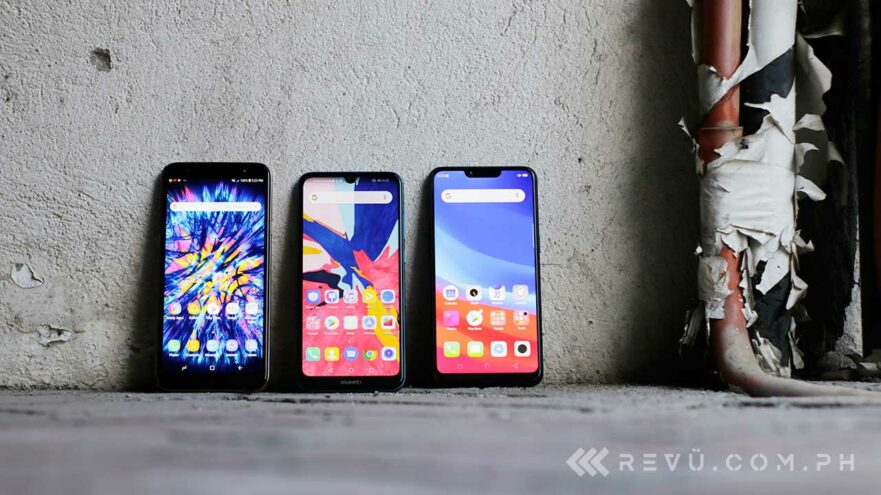 Huawei Y6 Pro 2019 vs Samsung Galaxy J4 Plus vs OPPO A3s: Comparison by Revu Philippines