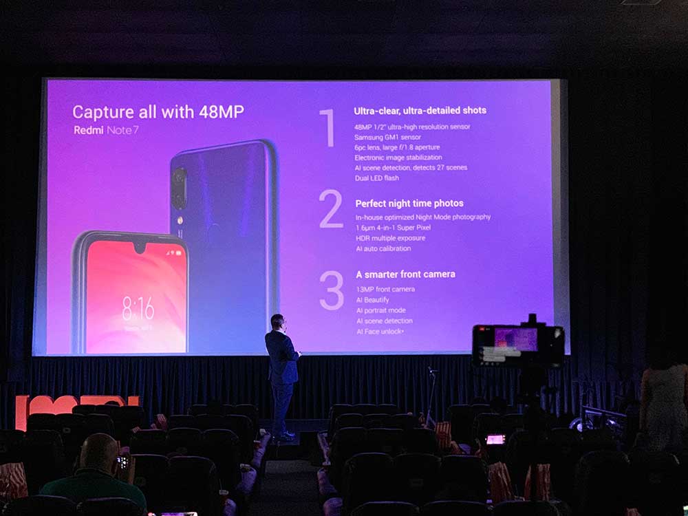 Redmi Note 7's 48-megapixel camera features via Revu Philippines