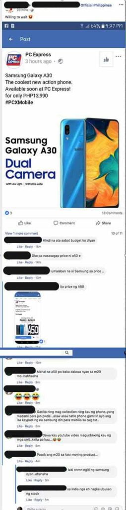 Samsung Galaxy A30 and Galaxy A50 price leak via Revu Philippines