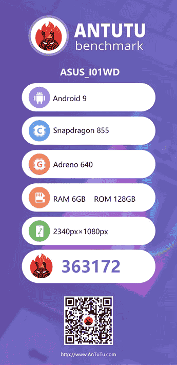 ASUS ZenFone 6 or 6Z Antutu benchmark score leak via Revu Philippines