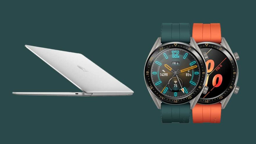 Huawei MateBook 13 and Huawei Watch GT Active Edition prices and specs via Revu Philippines