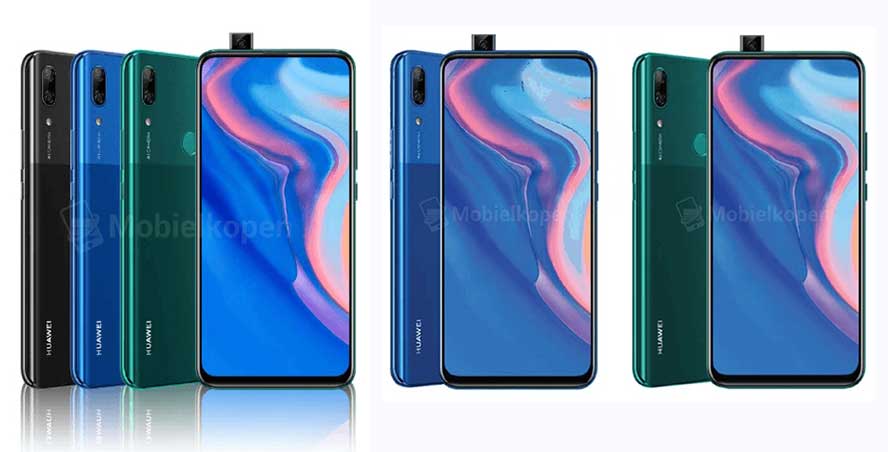 Huawei P Smart Z design in image render leak via Revu Philippines