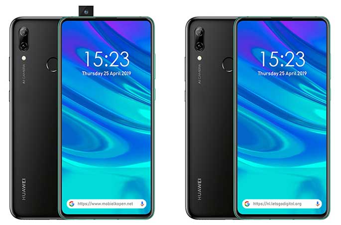 Huawei P Smart Z design in image render leak via Revu Philippines