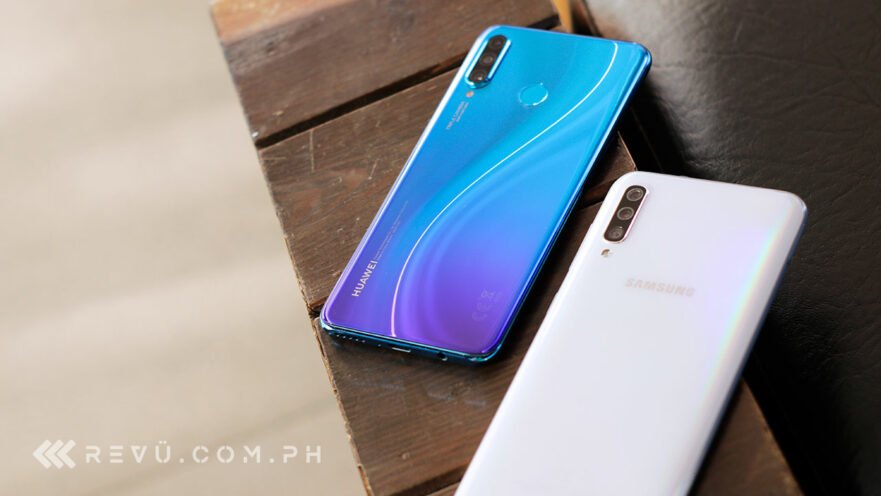 Huawei P30 Lite vs Samsung Galaxy A50 comparison review by Revu Philippines