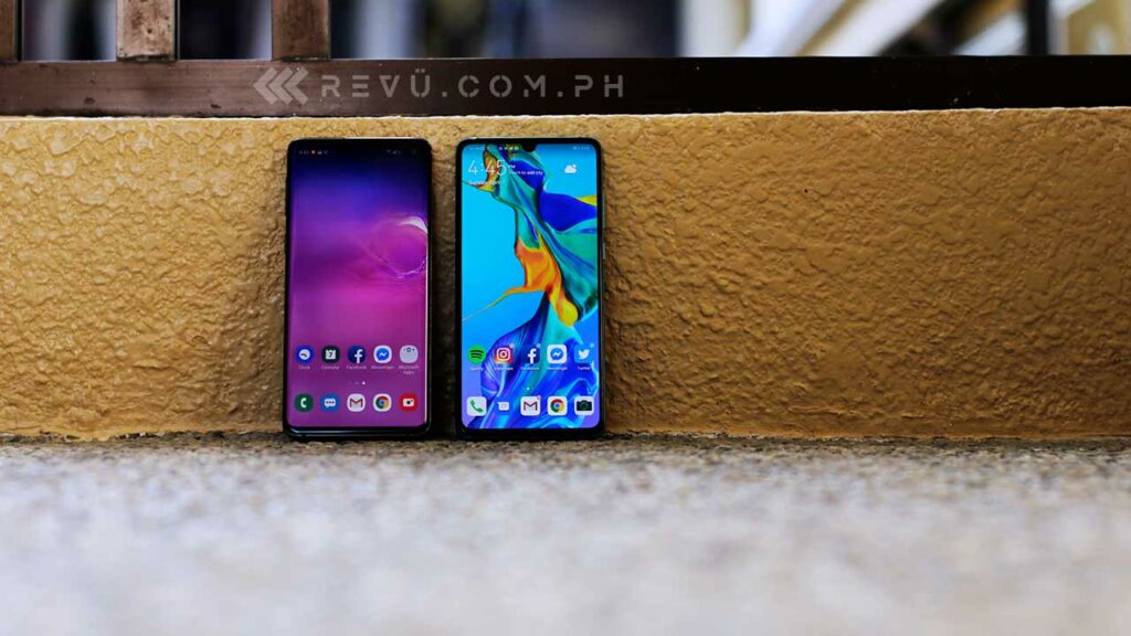 Huawei P30 vs Samsung Galaxy S10 review comparison by Revu Philippines