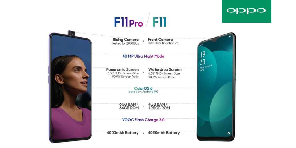 OPPO F11 Pro vs OPPO F11: specs and price comparison by Revu Philippines