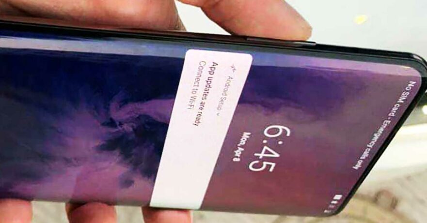 OnePlus 7 Pro design leak on Revu Philippines