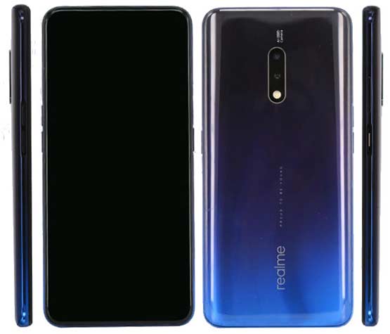 Realme RMX1901 design and specs on TENAA via Revu Philippines