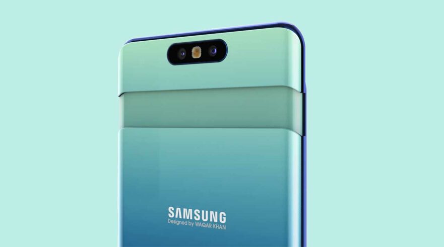 Samsung Galaxy A90 or Samsung Galaxy A80 video render via Revu Philippines