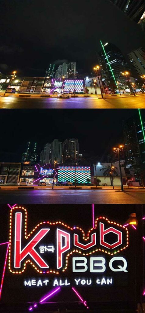 Samsung Galaxy S10 sample ultra-wide, 1x zoom, and 10x zoom night pictures by Revu Philippines