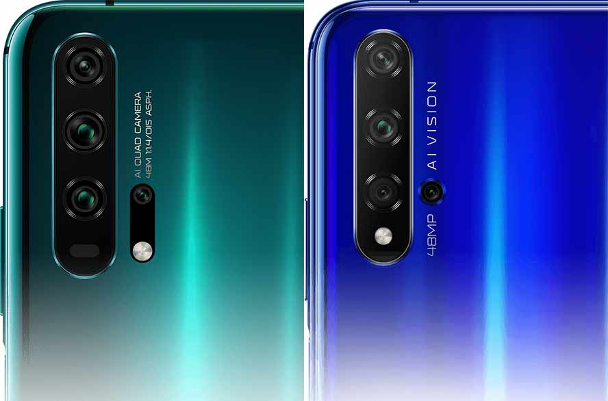 Honor P20 Pro vs Honor 20: Camera design by Revu Philippines