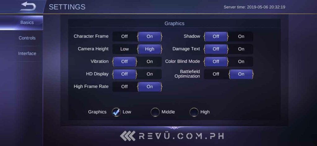 Realme 3 Pro gaming: Mobile Legends in high frame rate mode by Revu Philippines