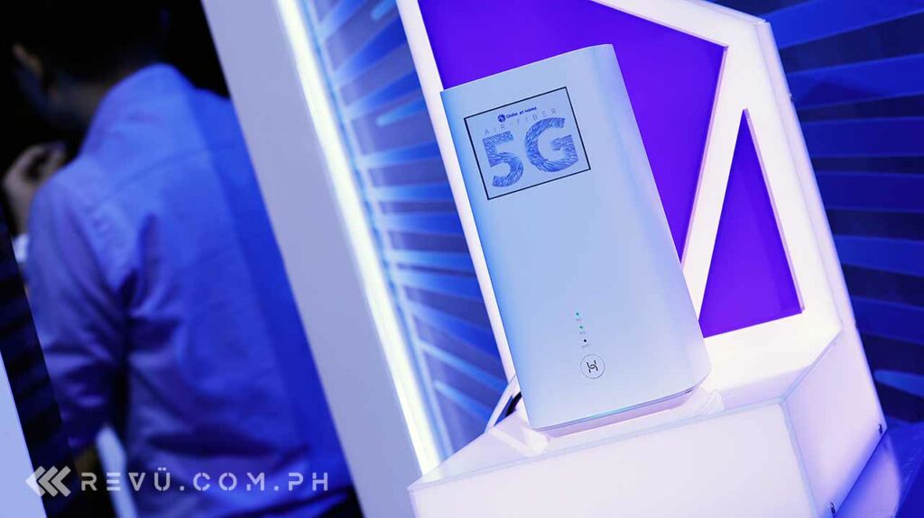 Globe 5G: Huawei 5G CPE home router by Revu Philippines