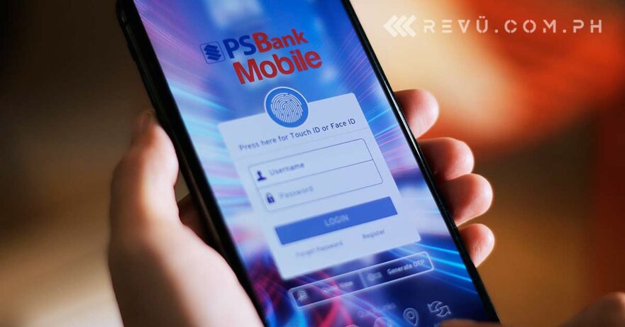 PSBank PaSend via mobile app on Revu Philippines