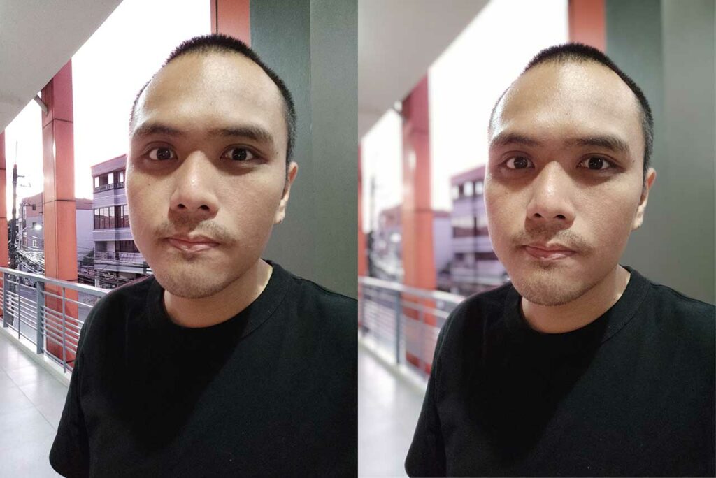 Redmi K20 Pro sample selfies: Auto mode vs Portrait mode by Revu Philippines