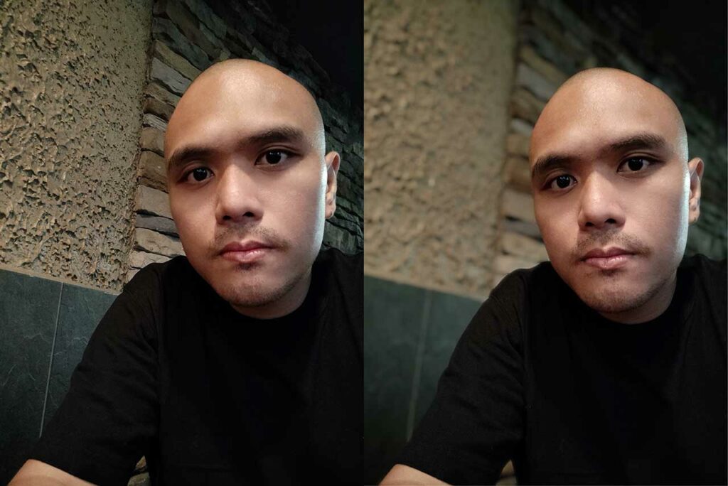 Redmi K20 Pro sample selfies: Auto mode vs Portrait mode by Revu Philippines