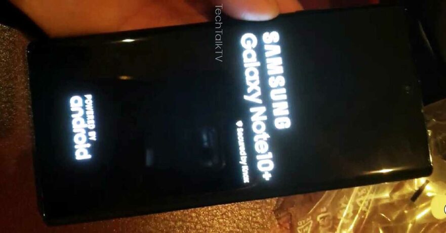 Samsung Galaxy Note 10 Plus picture leak via Revu Philippines