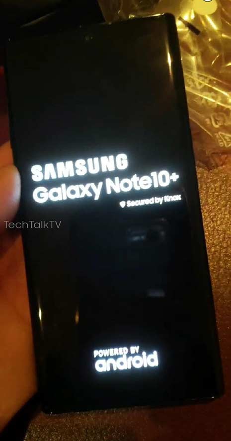 Samsung Galaxy Note 10 Plus picture leak via Revu Philippines