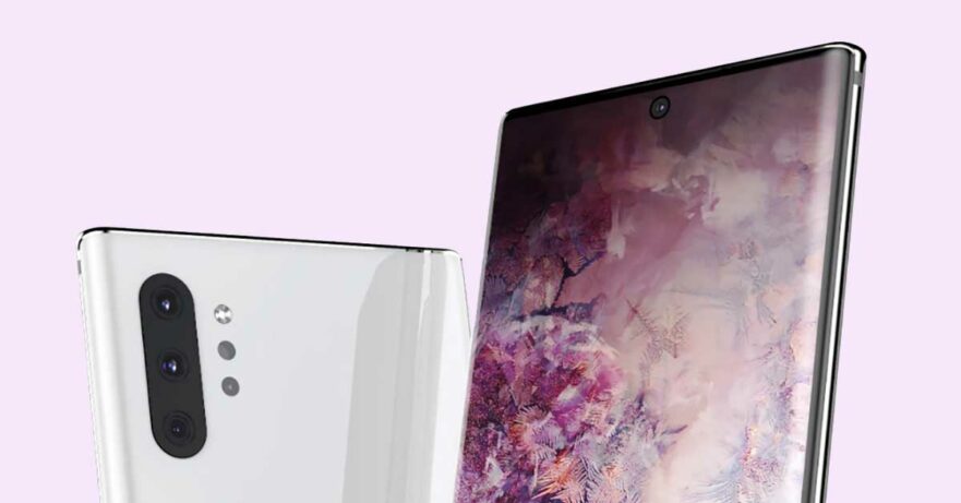 Samsung Galaxy Note 10 Pro design in image render via Revu Philippines