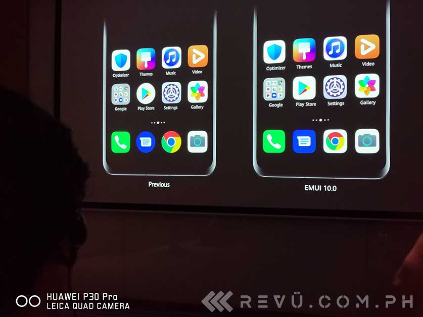 EMUI 10 app icons vs on EMUI 9: A comparison by Revu Philippines