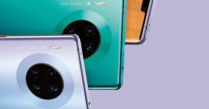 Huawei Mate 30 Pro design in leaked official poster via Revu Philippines