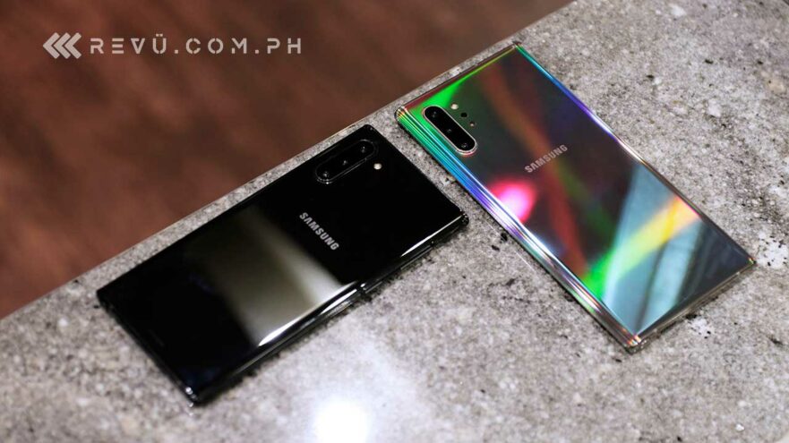 Samsung Galaxy Note 10 and Samsung Galaxy Note 10 Plus price and specs by Revu Philippines