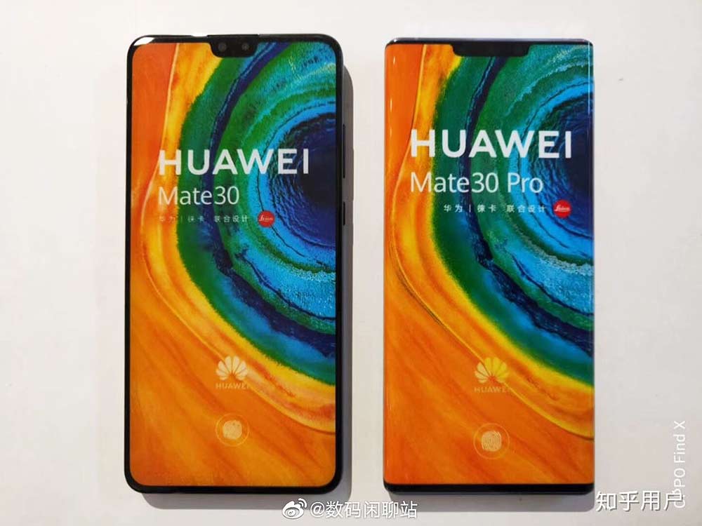 Huawei Mate 30 vs Huawei Mate 30 Pro: Screen design via Revu Philippines