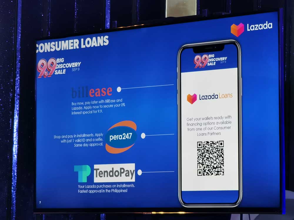 Lazada 9.9 personal consumer loans by Revu Philippines