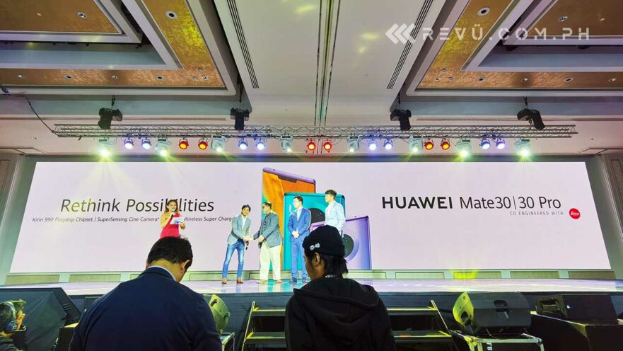 Huawei Mate 30 Pro price, specs, and preorder details plus ambassadors Jericho Rosales, Sid Maderazo, and GP Reyes via Revu Philippines