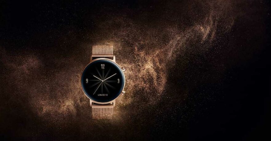 Huawei Watch GT 2 42mm gold price and specs via Revu Philippines