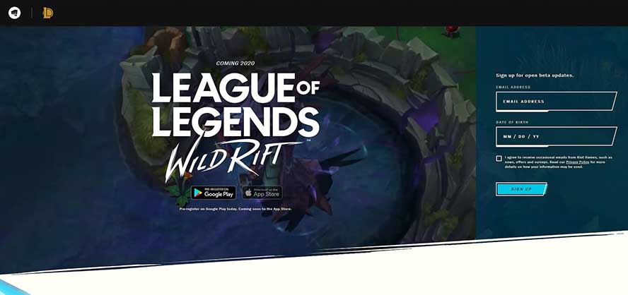 League of Legends :Wild Rift mobile how to pre-register at Riot Games via Revu Philippines