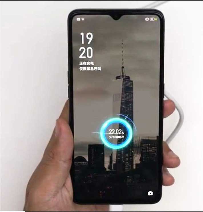 OPPO Reno Ace live picture in leaked design via Revu Philippines