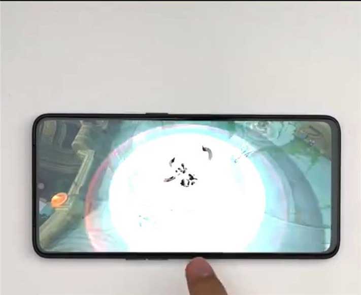 OPPO Reno Ace live picture in leaked design via Revu Philippines