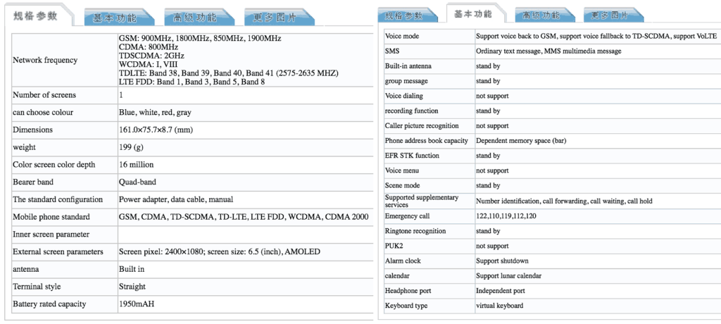 Realme X2 Pro specs in TENAA listing via Revu Philippines