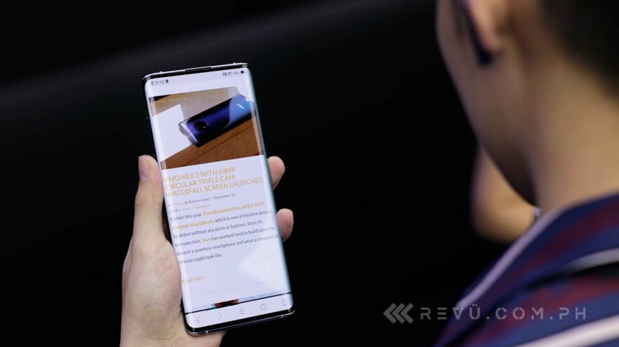 Vivo NEX 3 Liquid Galaxy color variant: price and specs via Revu Philippines