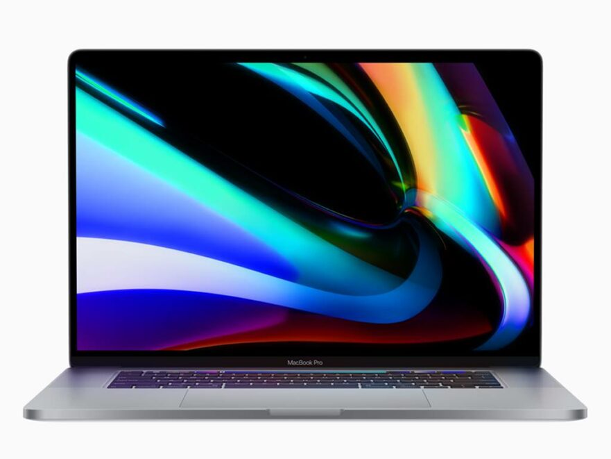 16-inch Apple MacBook Pro with new keyboard