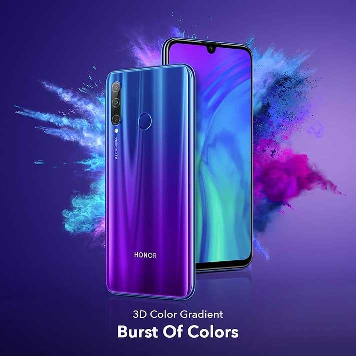 Honor 20 Lite price and specs via Revu Philippines