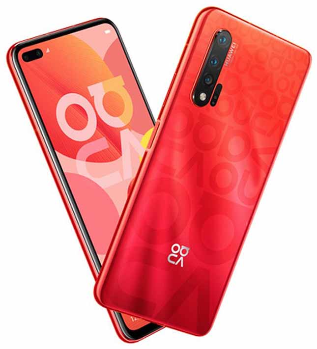 Huawei Nova 6 5G design leak via Evan Blass or evleaks on Revu Philippines