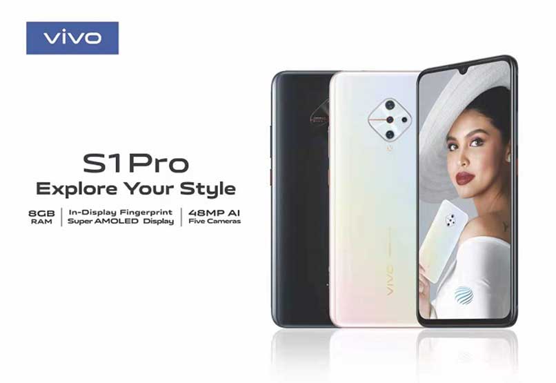 Vivo S1 Pro official KV or key visual starring Maine Mendoza, price, specs, and availability via Revu Philippines