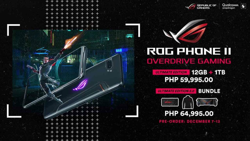 ASUS ROG Phone 2 Ultimate Edition bundles: Their price and specs via Revu Philippines