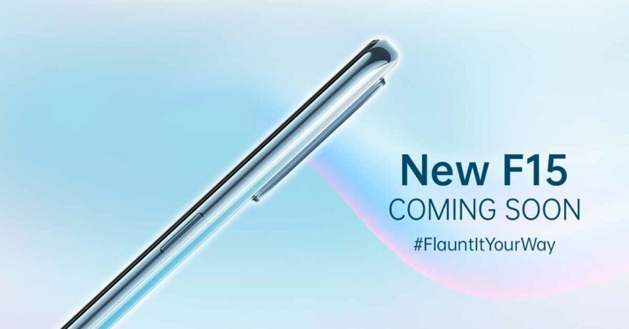 OPPO F15 launch teaser via Revu Philippines