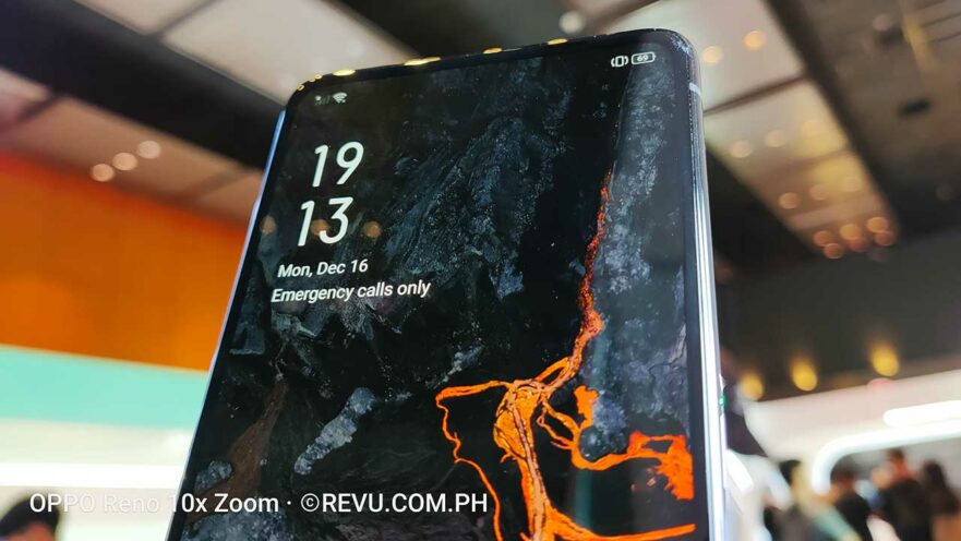 OPPO concept phone 2019 with an under-screen camera and no ports via Revu Philippines