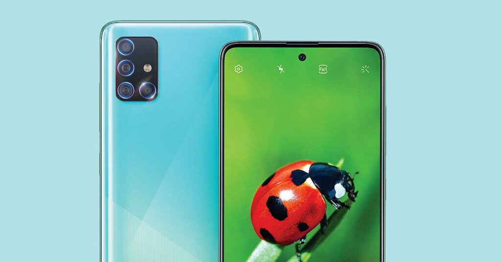 samsung galaxy a51 android 10