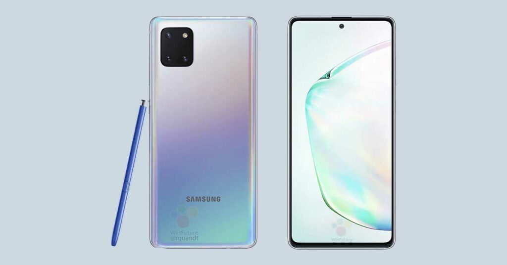 Samsung Galaxy Note 10 Lite design, specs, and price leak via Revu Philippines