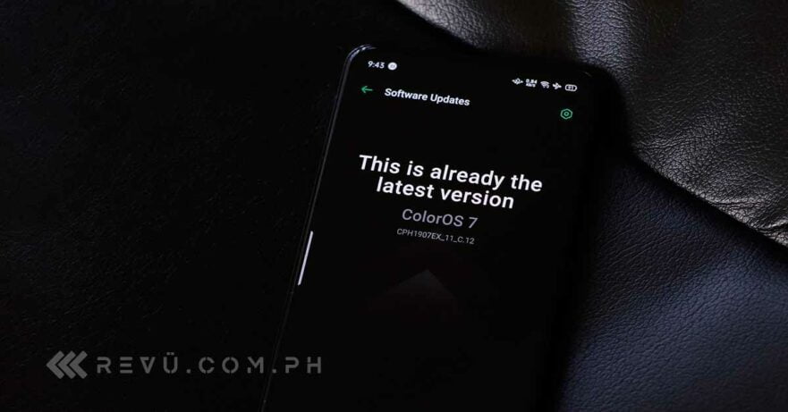 OPPO ColorOS 7 Android 10 update via Revu Philippines