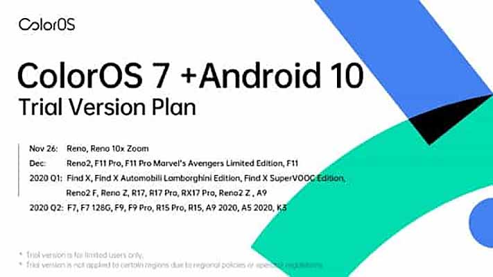 OPPO ColorOS 7 beta update global rollout schedule via Revu Philippines