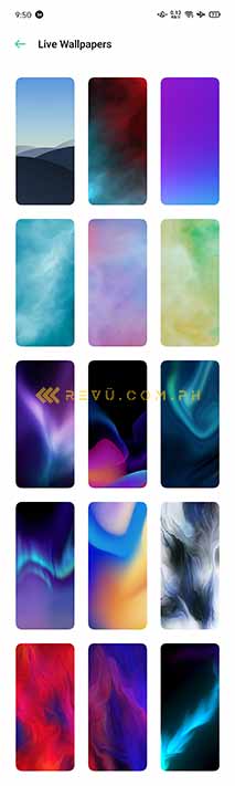 OPPO Android 10-based ColorOS 7 live wallpapers via Revu Philippines