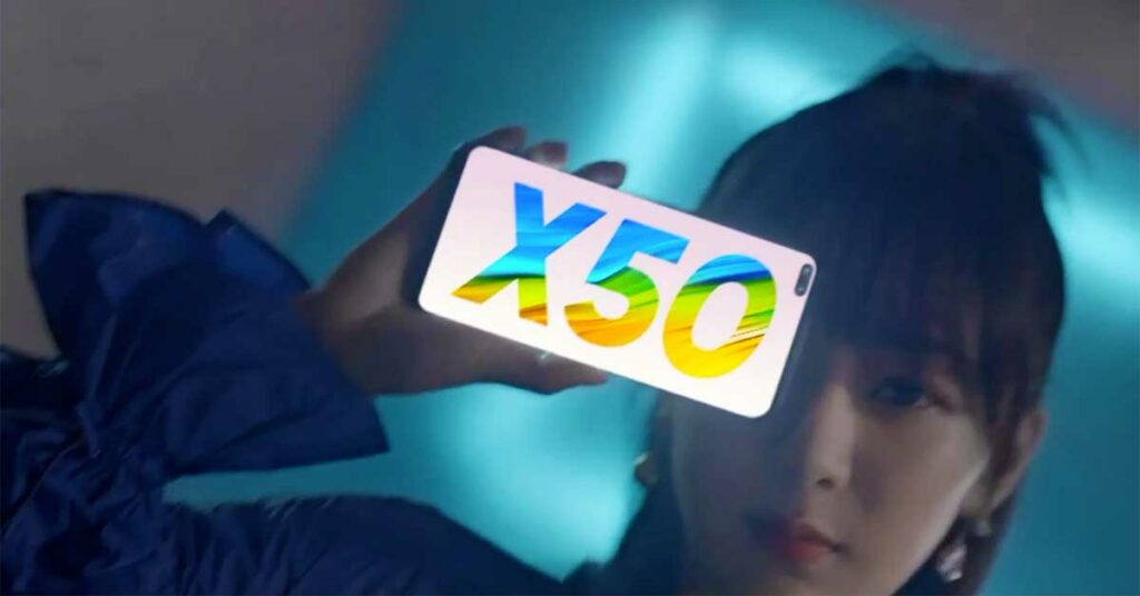 Endorser Yang Zi and Realme X50 5G price and specs via Revu Philippines