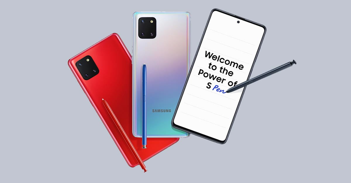 specs of samsung note 10 lite