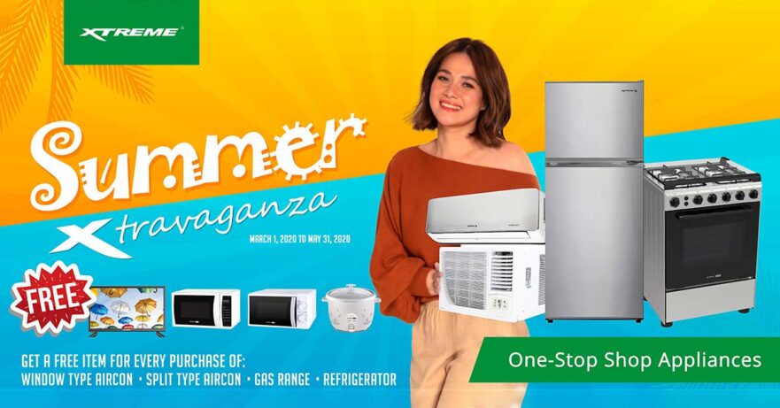 Bea Alonzo and Xtreme Summer Xtravaganza Promo items and freebies via Revu Philippines